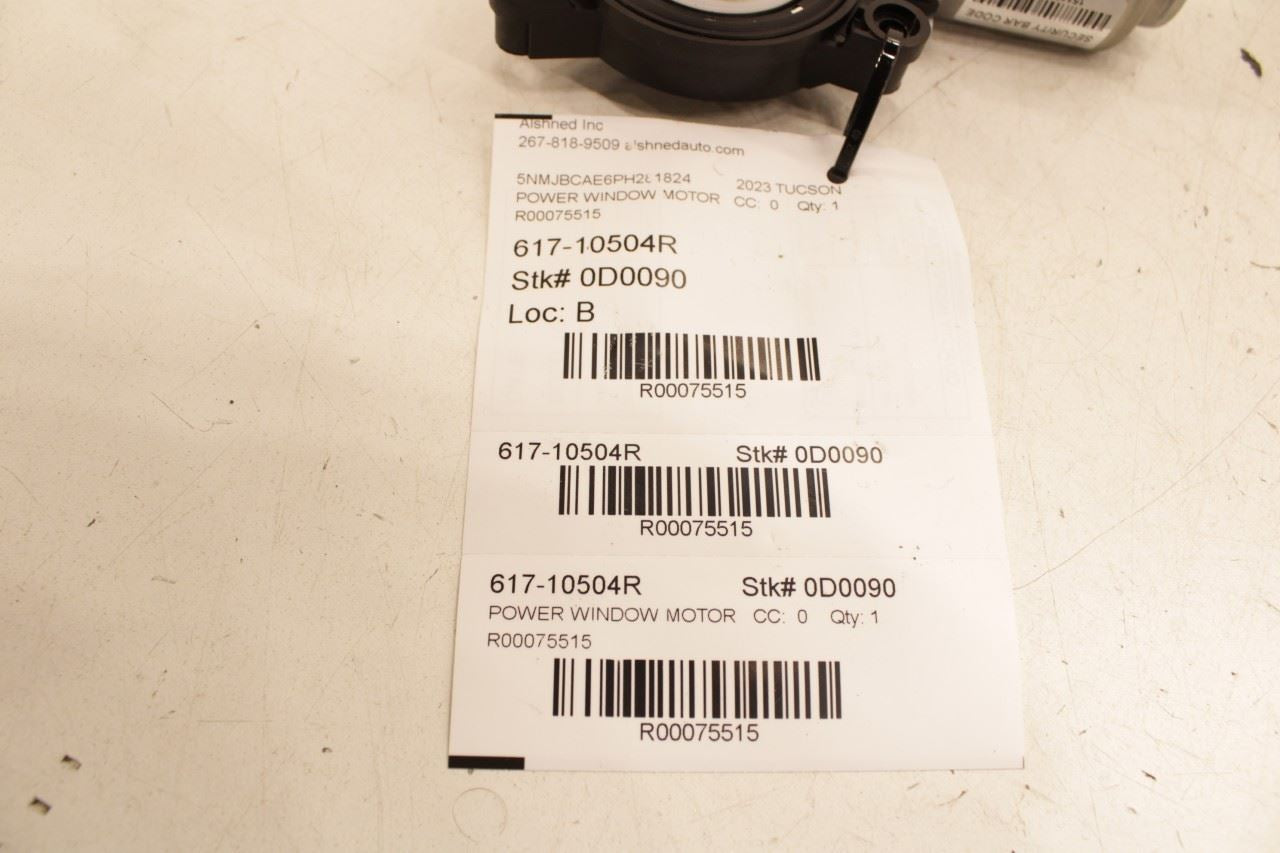 2021-2025 Hyundai Tucson SEL Rear Right Door Power Window Motor 83460-N9000 OEM - Alshned Auto Parts