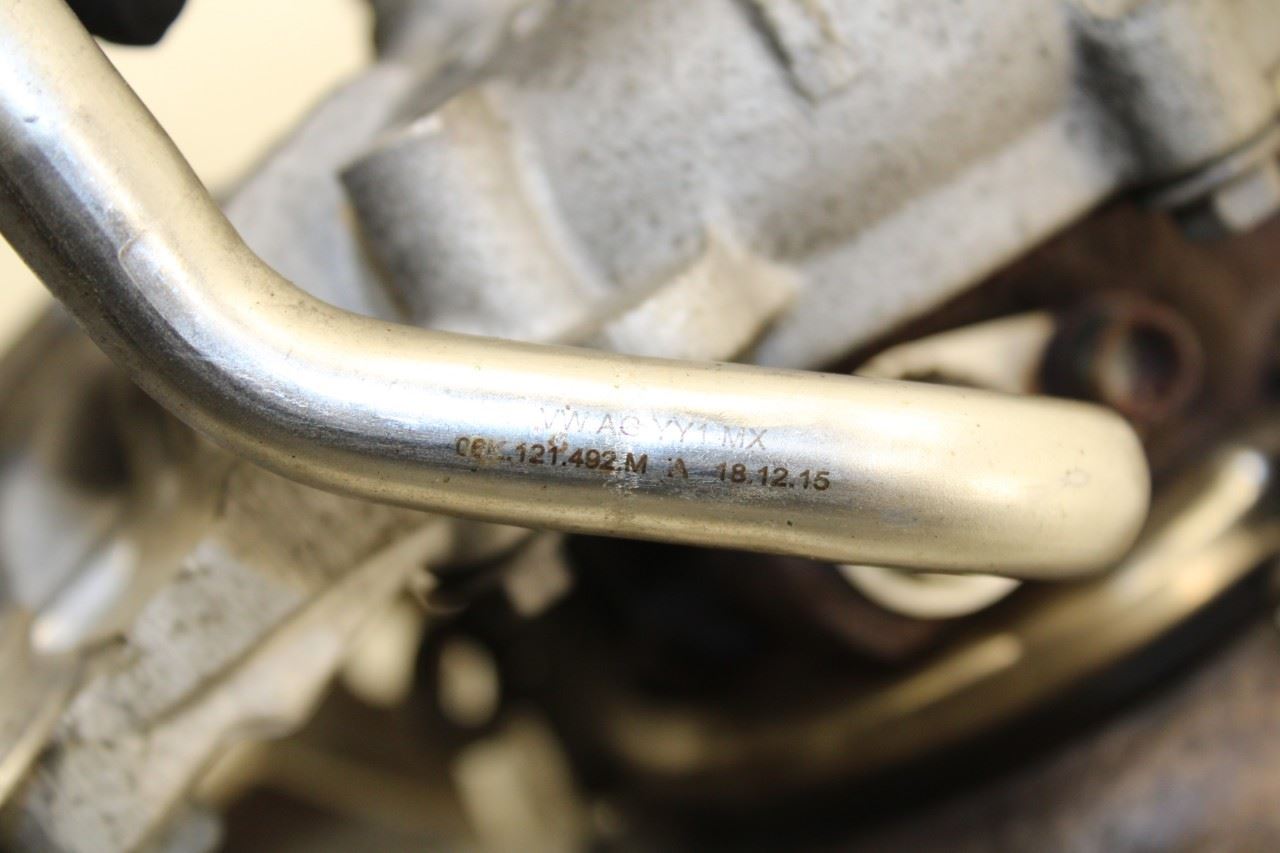 2014-2017 Volkswagen Passat SE 1.8L Engine Turbocharger w/ Exhaust Manifold 99K - Alshned Auto Parts