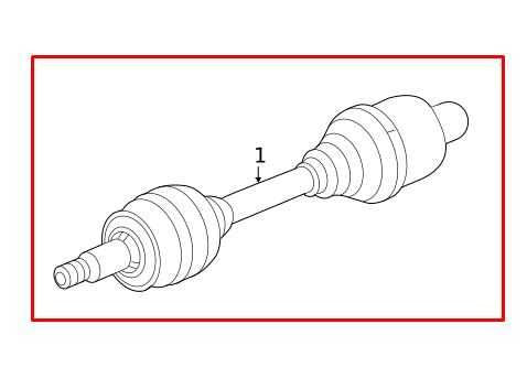 2018-24 Chevrolet Equinox LT FWD Front Left Driver Side CV Axle Drive Half Shaft1