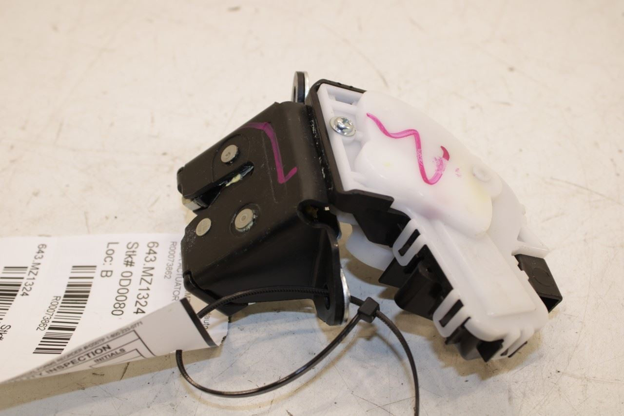 2020-2025 Mazda CX-30 2.5 S Rear Trunk Lid Liftgate Latch Lock Actuator - Alshned Auto Parts