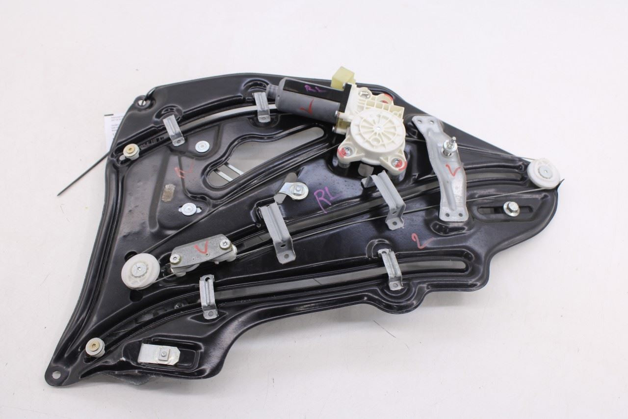 06-09 Mercedes-Benz CLK 350 Rear Left Door Window Regulator w/ Carrier and Motor0