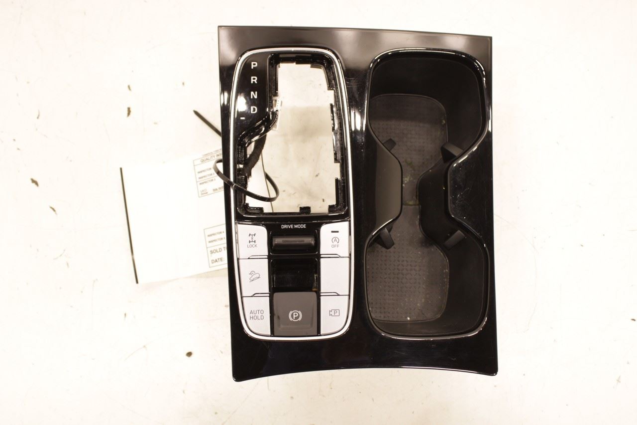 2022-24 Hyundai Tucson SEL Front Center Console Shifter Bezel Trim w/ Cup Holder - Alshned Auto Parts
