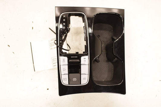 2022-24 Hyundai Tucson SEL Front Center Console Shifter Bezel Trim w/ Cup Holder - Alshned Auto Parts