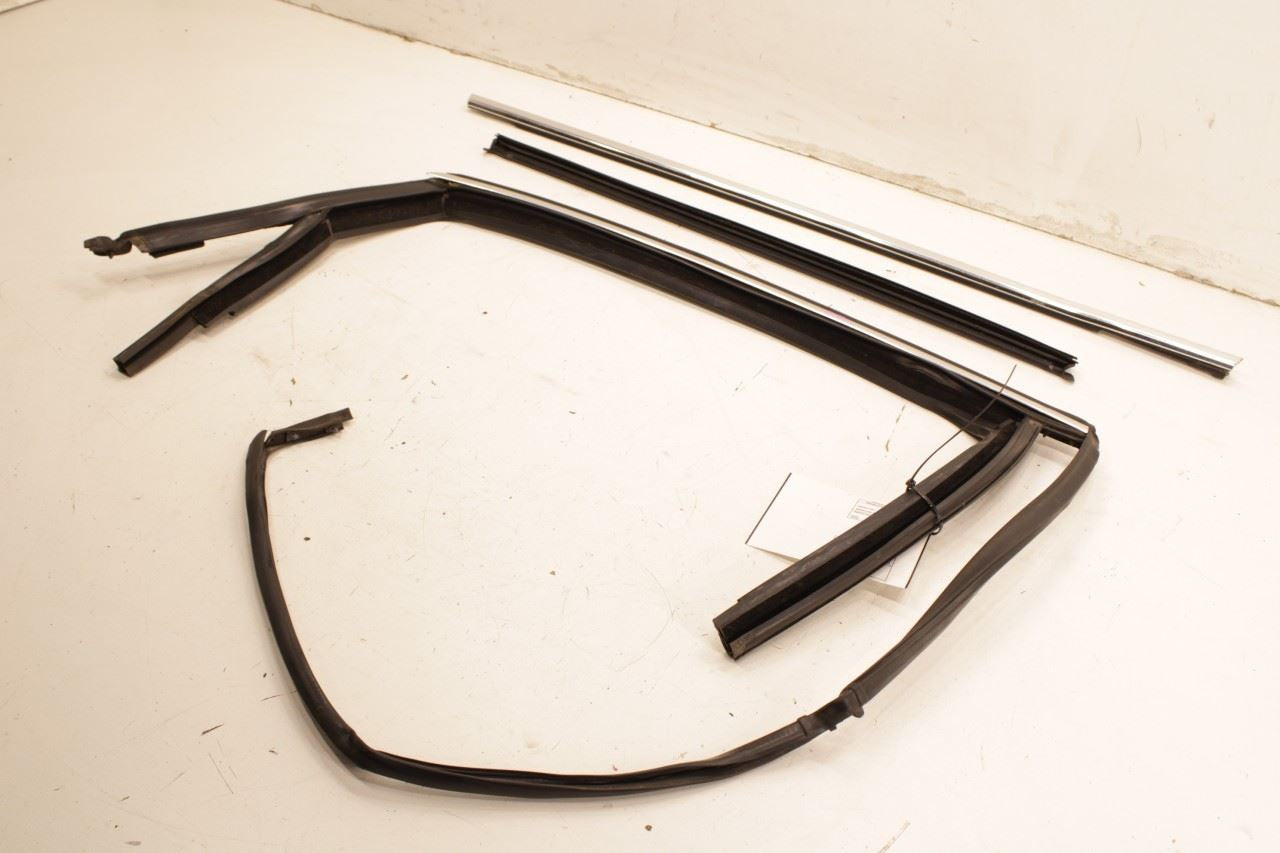 2012-2019 Volkswagen Passat SE Rear Right Door Run Channel w/ Belt Weatherstrips - Alshned Auto Parts