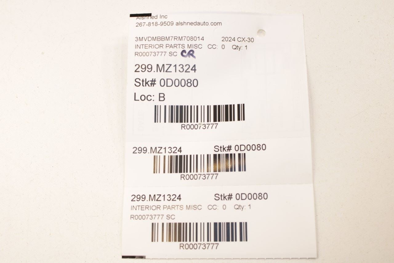 20-25 Mazda CX-30 2.5 S FR Right and Left Windshield A Pillar Cover Trim *ReaD* - Alshned Auto Parts