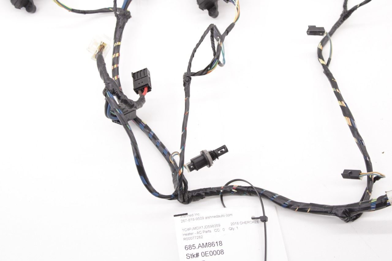 14-23 Jeep Cherokee Limited HVAC Heater Blend Door Actuator Set w/ Wire Harness9