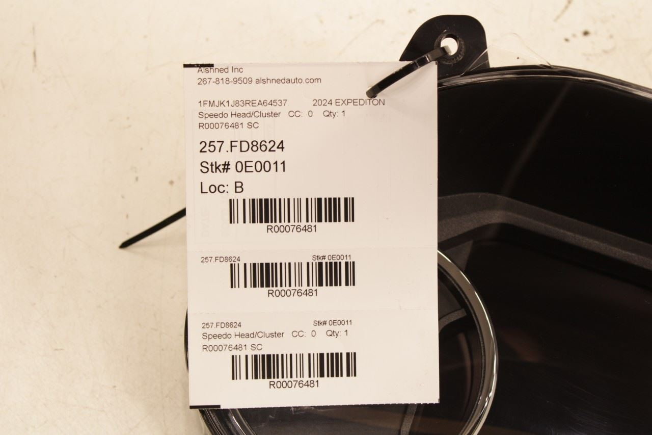 2023-24 Ford Expedition MAX XLT Speedometer Gauge Instrument Cluster 76K Mileage - Alshned Auto Parts