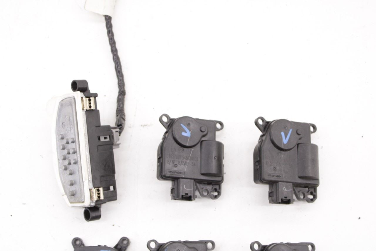 14-21 Jeep Grand Cherokee HVAC Blend Door Actuator Set 5 w Blower Motor Resistor - Alshned Auto Parts