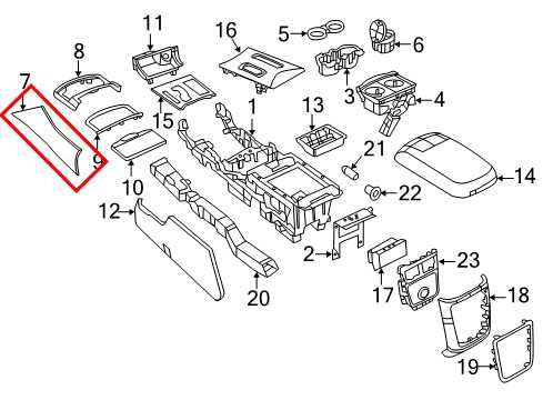 2019-2023 Dodge Charger GT AWD Right and Left Center Console Trim Cover Panel - Alshned Auto Parts