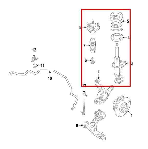 2019-2023 Mazda CX-9 Grand Touring 2.5L AWD Front Left Side Shock Strut Absorber - Alshned Auto Parts