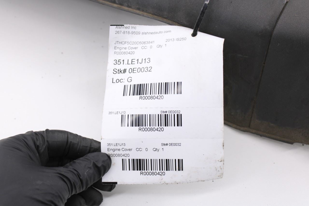 2006-2015 Lexus IS250 2.5L Engine Appearance Motor Cover 11209-31201 OEM - Alshned Auto Parts