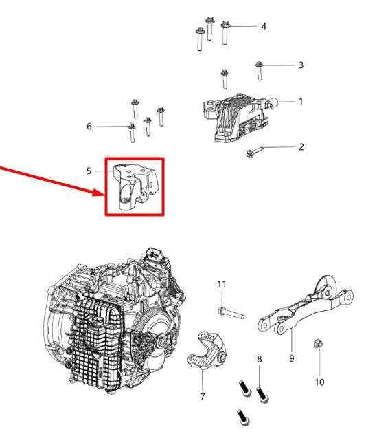 2014-2020 Jeep Cherokee Latitude 3.2L 4x4 Left Side Transmission Mount Bracket - Alshned Auto Parts