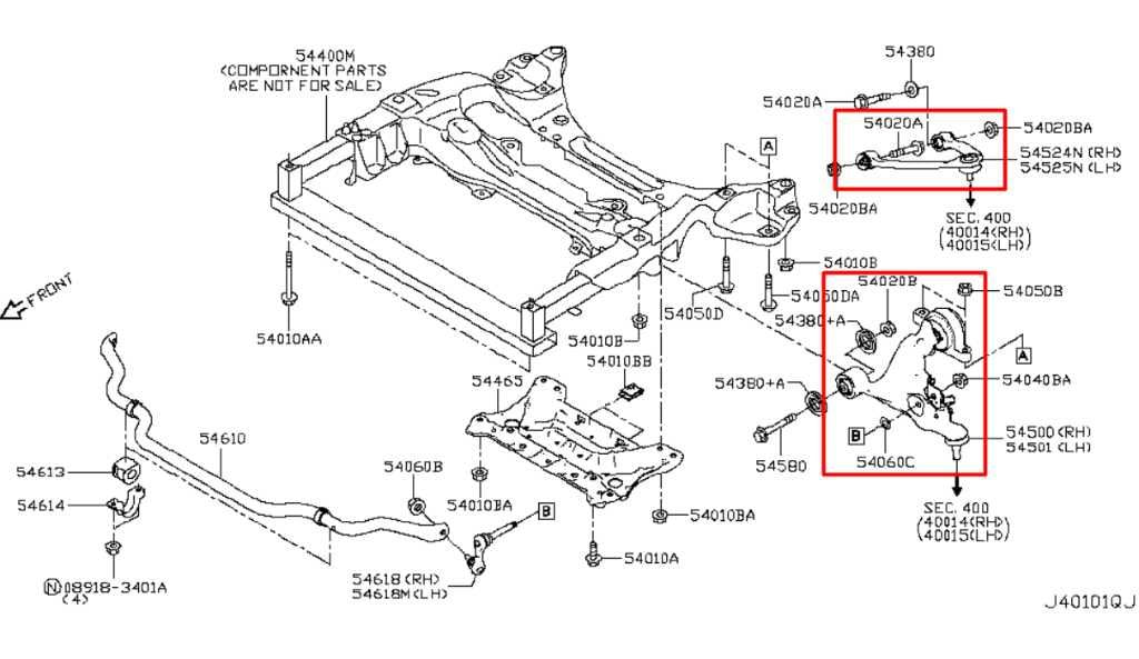 14-24 Infiniti Q50 Premium RWD Front Suspension Passenger Right Control Arm Set - Alshned Auto Parts