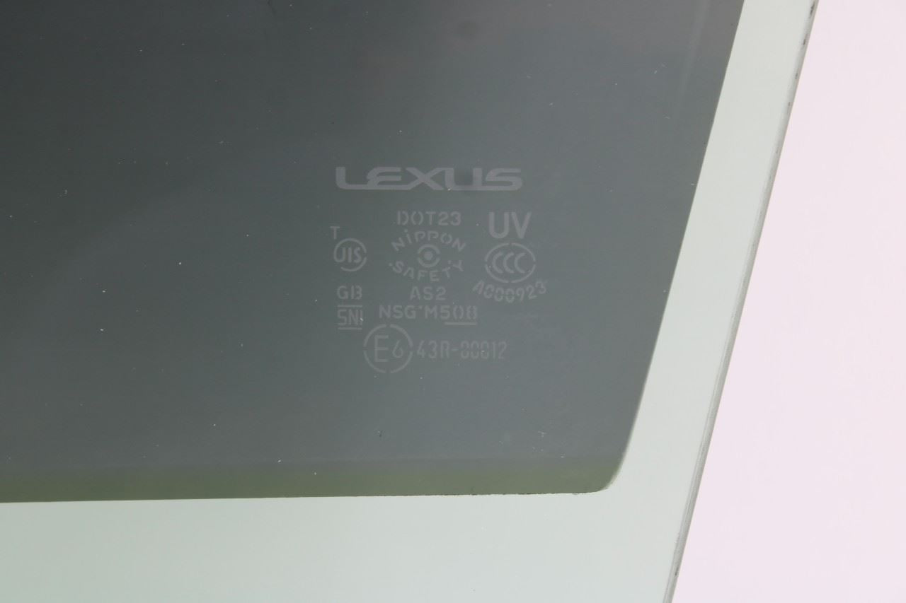 2006-2013 Lexus IS250 Front Left Driver Side Door Window Glass 68102-53053 OEM - Alshned Auto Parts