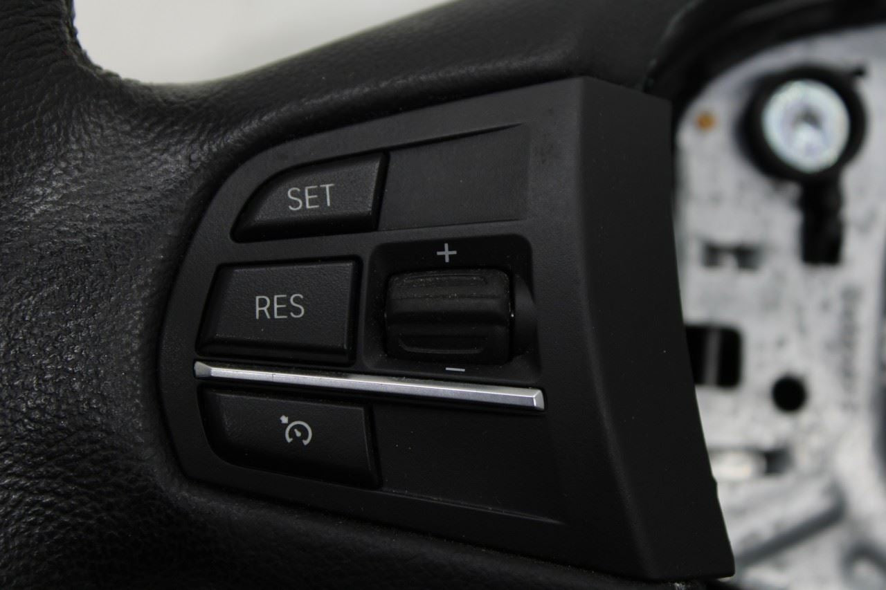 14-18 BMW X5 xDrive35i 3.0L AWD Steering Wheel Leather w/ Control Buttons *ReaD* - Alshned Auto Parts