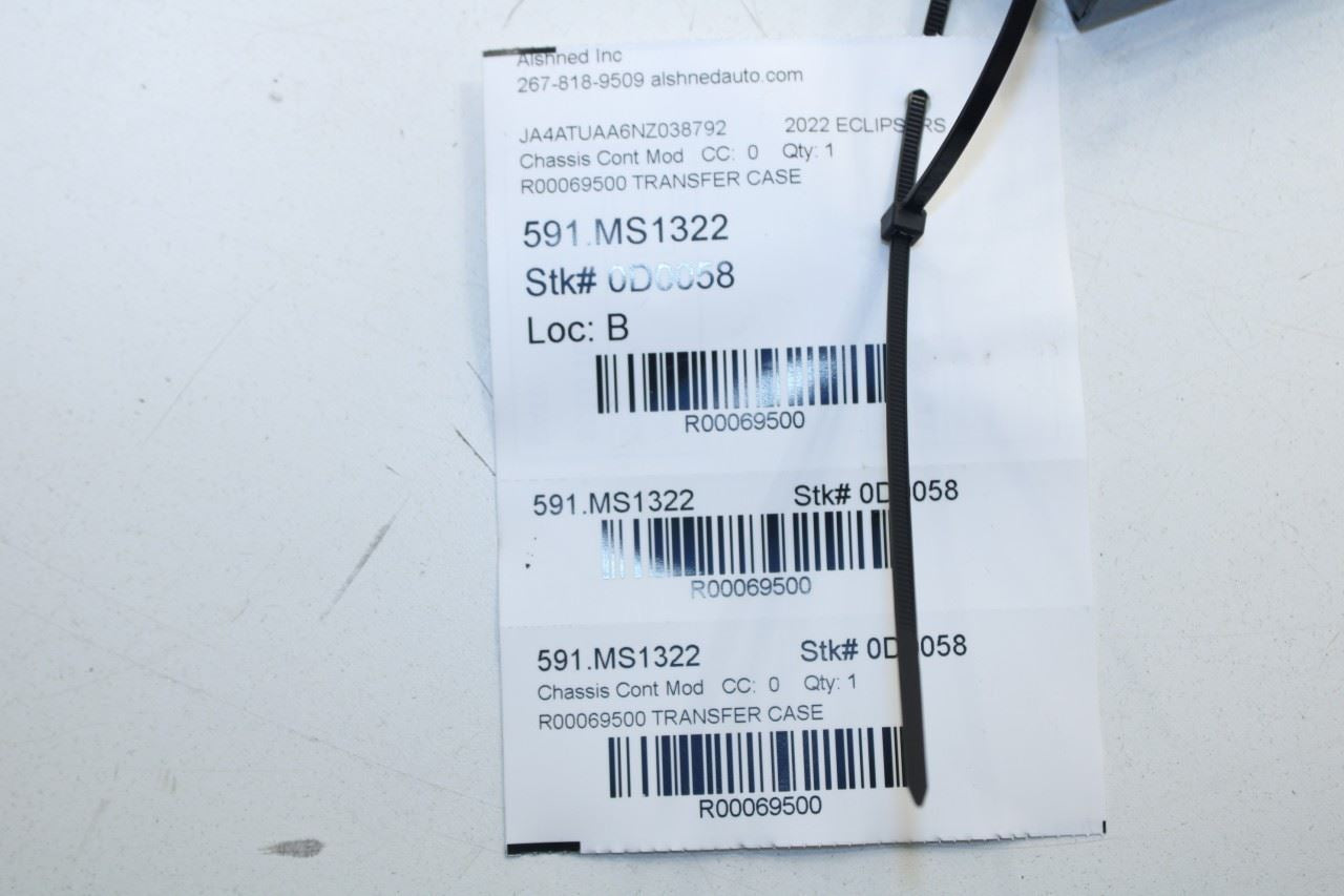 2022-2024 Mitsubishi Eclipse Cross ES 4WD Transfer Case Control Module 8631B957 - Alshned Auto Parts