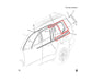 2017-2023 GMC Acadia SLT-1 Rear Right Door Window Upper Reveal Molding 84190174 - Alshned Auto Parts