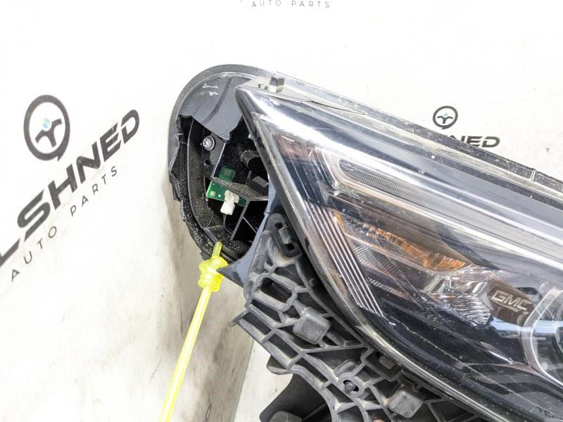 2018-2021 GMC Terrain Left Driver LED Headlamp 84312726 OEM *ReaD**AS IS* - Alshned Auto Parts