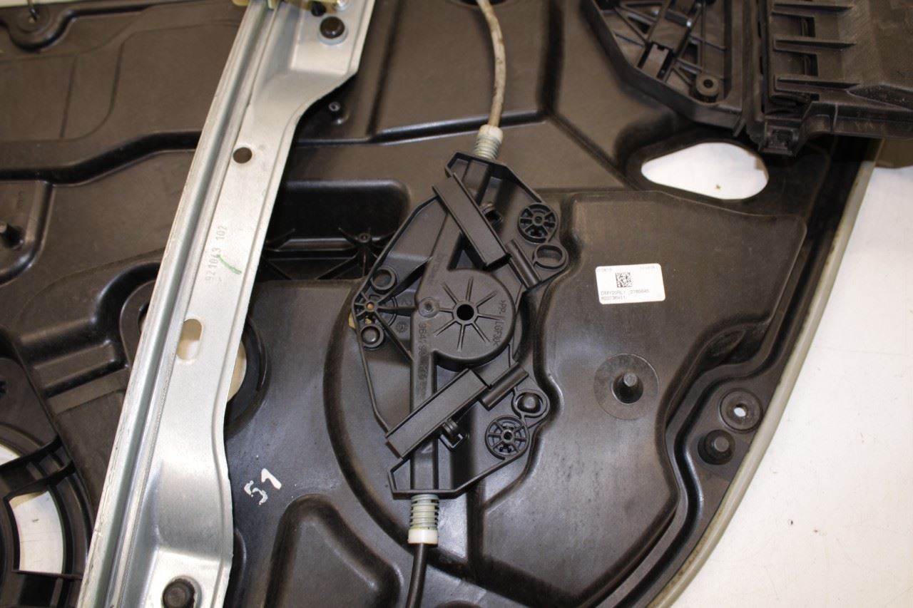 2015-2018 Volvo S60 T5 Premier Rear Left Door Window Regulator w/ Carrier Plate - Alshned Auto Parts