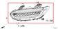2018-2020 Honda Accord Front Left Driver Headlight Lamp 33150-TVA-A11 OEM *ReaD* - Alshned Auto Parts