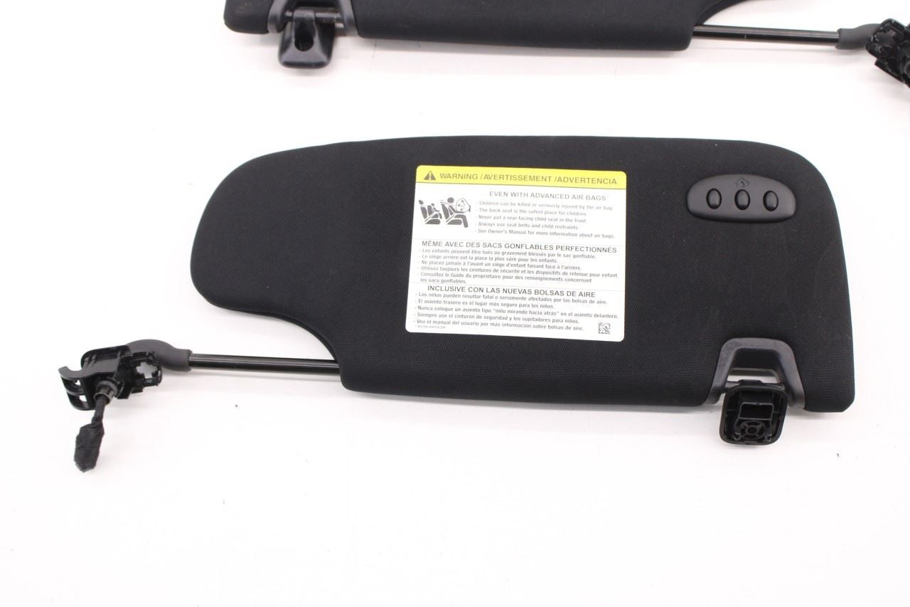 2017-20 Lincoln MKZ Reserve Front RH LH Side Sun Visor Set w/ Illuminated Mirror - Alshned Auto Parts