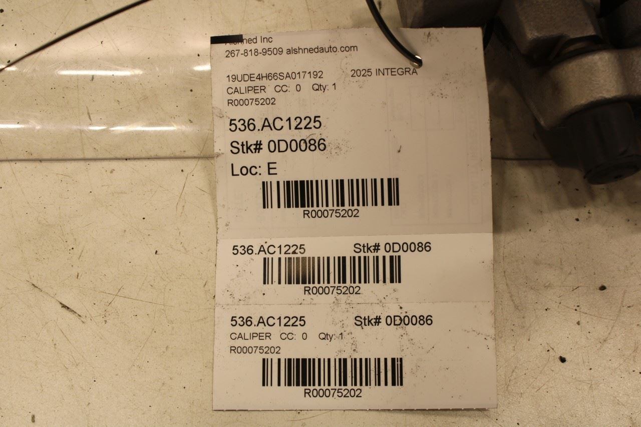 2024-2025 Acura Integra A-Spec Front Left Side Disc Brake Caliper 45002-TVC-A61 - Alshned Auto Parts