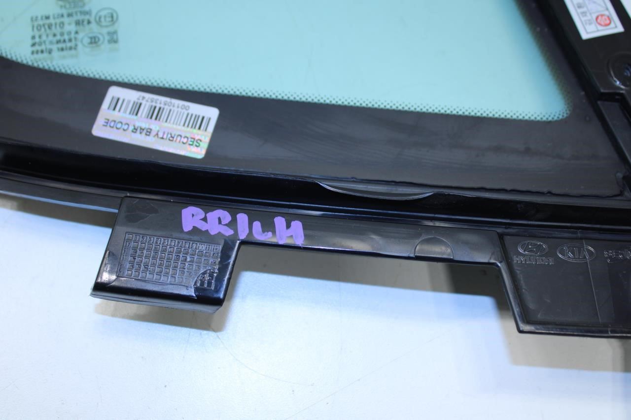 2018-2023 Kia Stinger GT1 Rear Left Door Window Fixed Vent Glass 83570J5510 OEM - Alshned Auto Parts