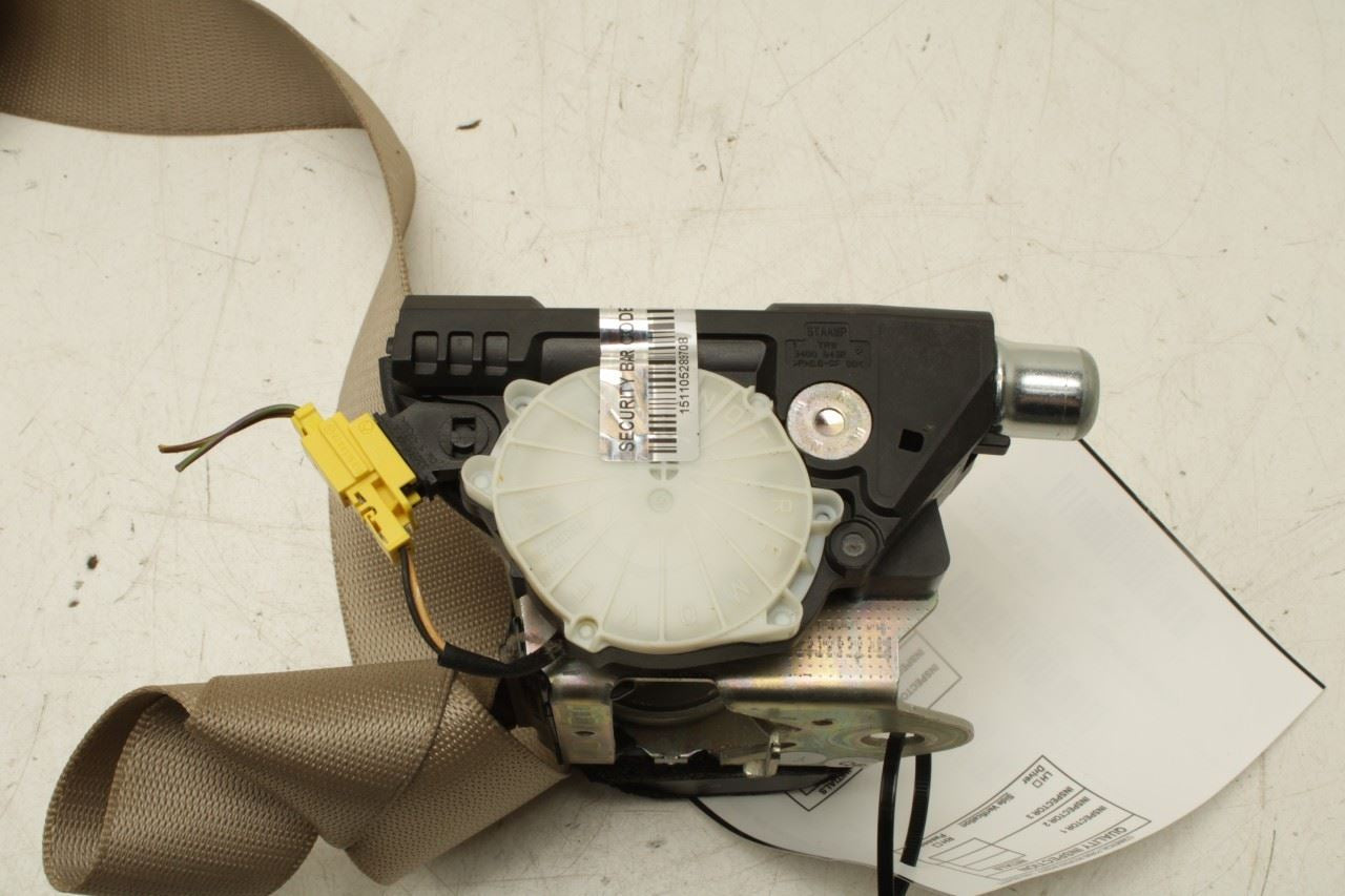 2010-16 Mercedes-Benz E350 Sport 4Matic Rear RH Side 2nd Row Seat Belt Retractor - Alshned Auto Parts