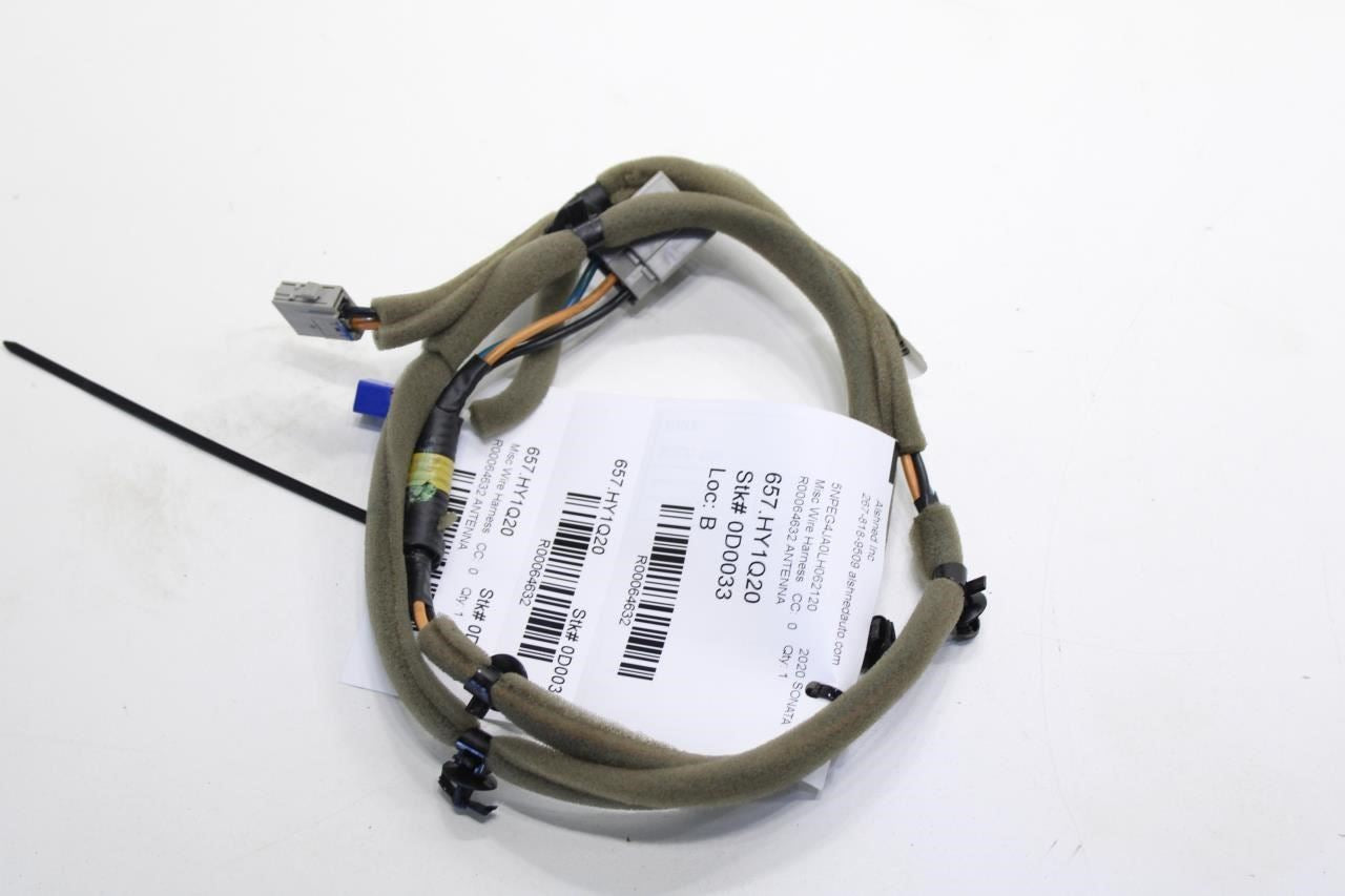 2020-22 Hyundai Sonata SE Front Antenna Feed Line Cable Wire Harness 96220-L02000