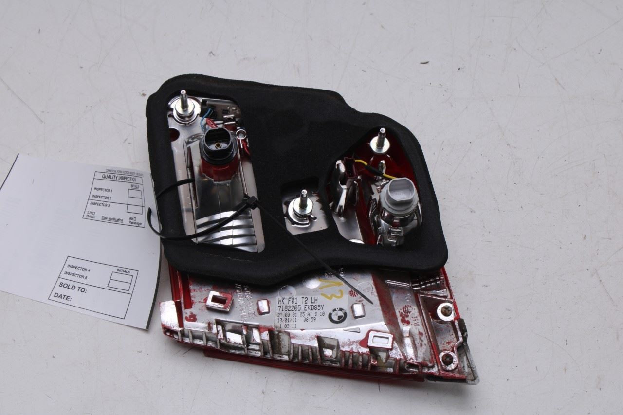 2010-12 BMW 750Li xDrive Rear Left Driver Side Inner Tail Light Lamp 63217182205 - Alshned Auto Parts