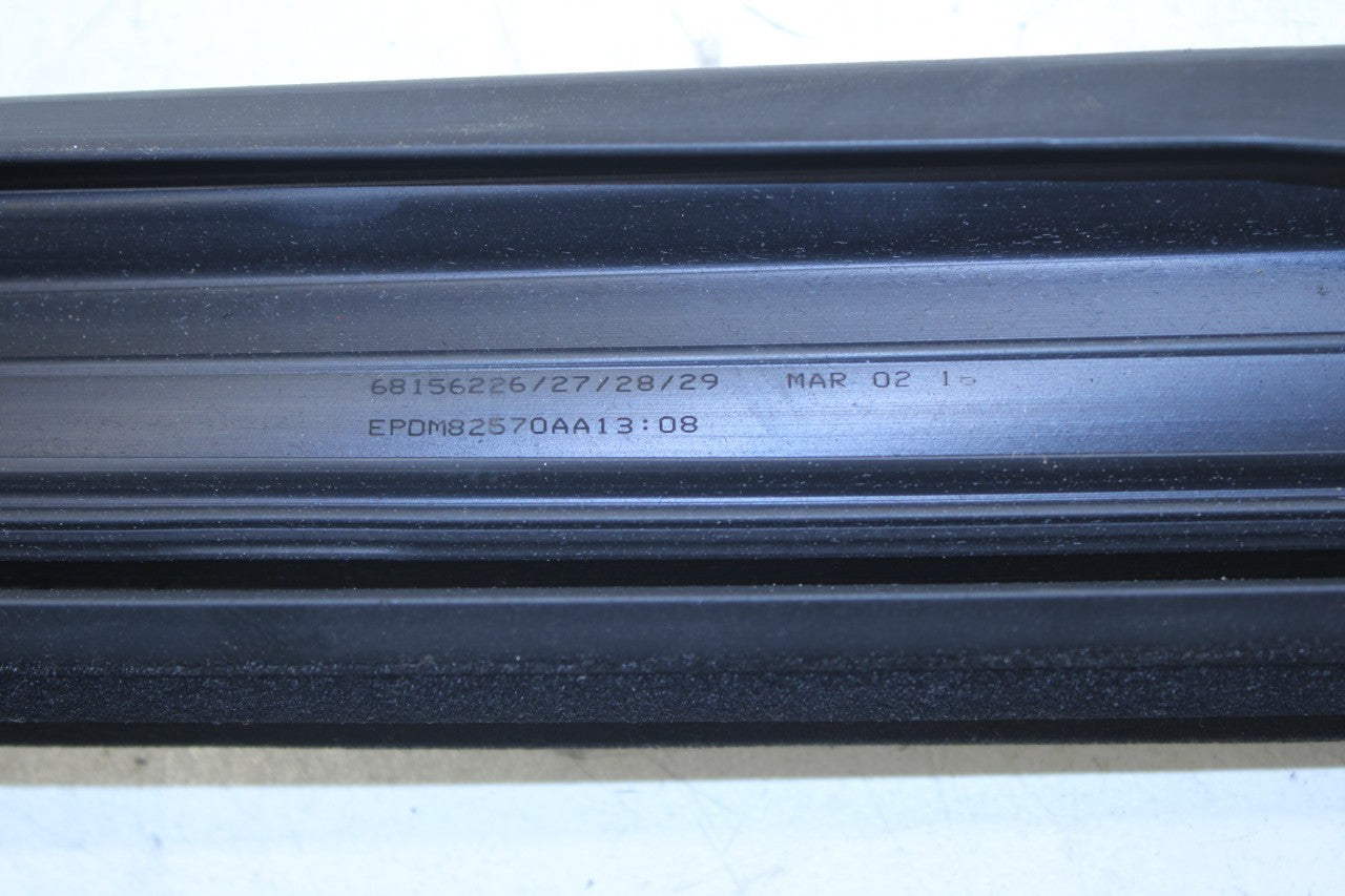 2014-2023 Jeep Cherokee Rear Right Door Run Channel w/ Belt Molding Weatherstrip - Alshned Auto Parts