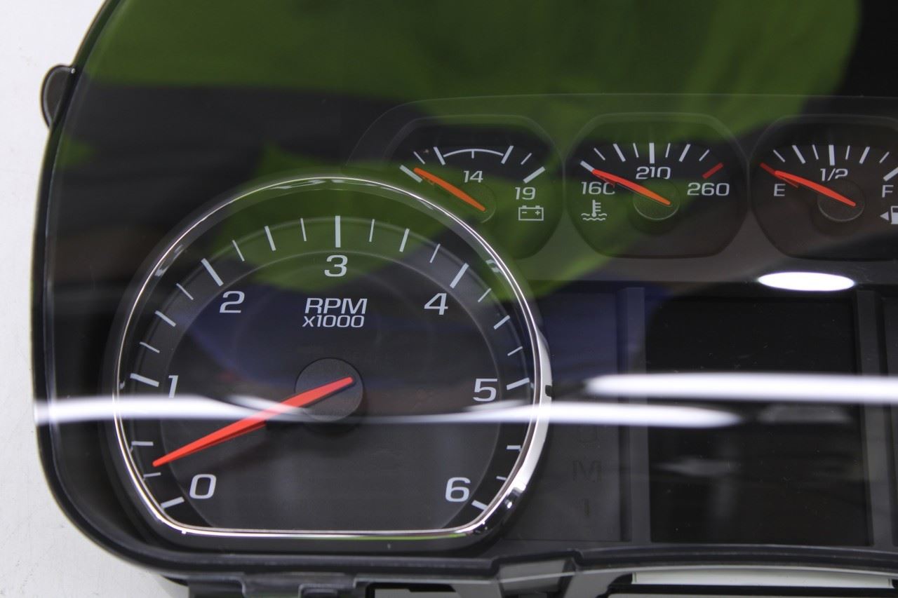 2014-15 Chevrolet Silverado 1500 2WT Speed Gauge Instrument Cluster 117K Mileage - Alshned Auto Parts