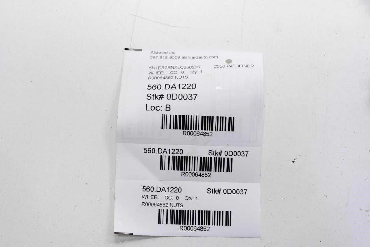2017-2024 Nissan Pathfinder SV Wheel Lug Nut Set of 20 40224-JK00A OEM - Alshned Auto Parts