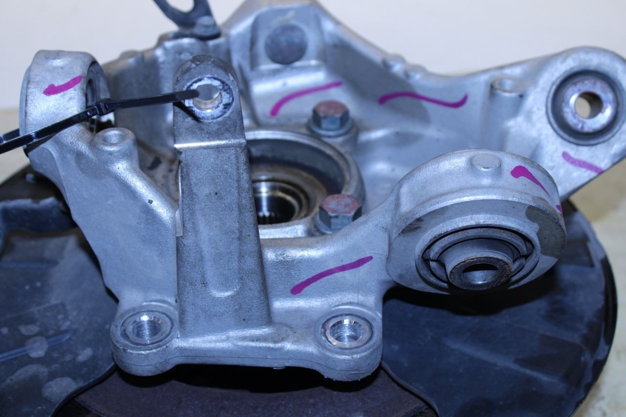 17-20 Acura MDX Advance Rear Left Driver Side Spindle Knuckle Hub 52215-TZ6-A70 - Alshned Auto Parts