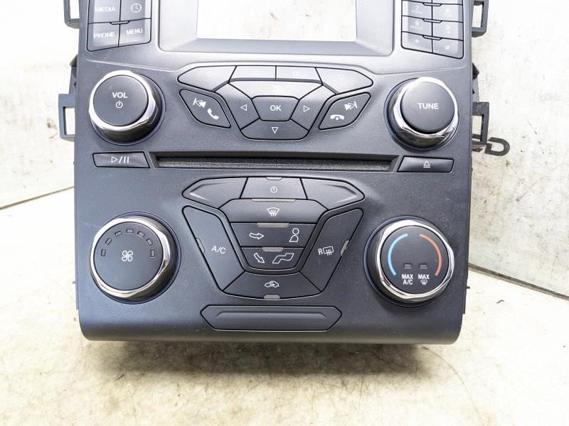 2013 Ford Fusion Dash Audio Climate Radio Faceplate Control DS7T-18E243-EL OEM - Alshned Auto Parts