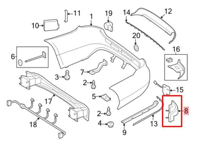 10-13 Mercedes-Benz E350 Sport 4Matic Rear Bumper RH and LH Support Bracket Set - Alshned Auto Parts