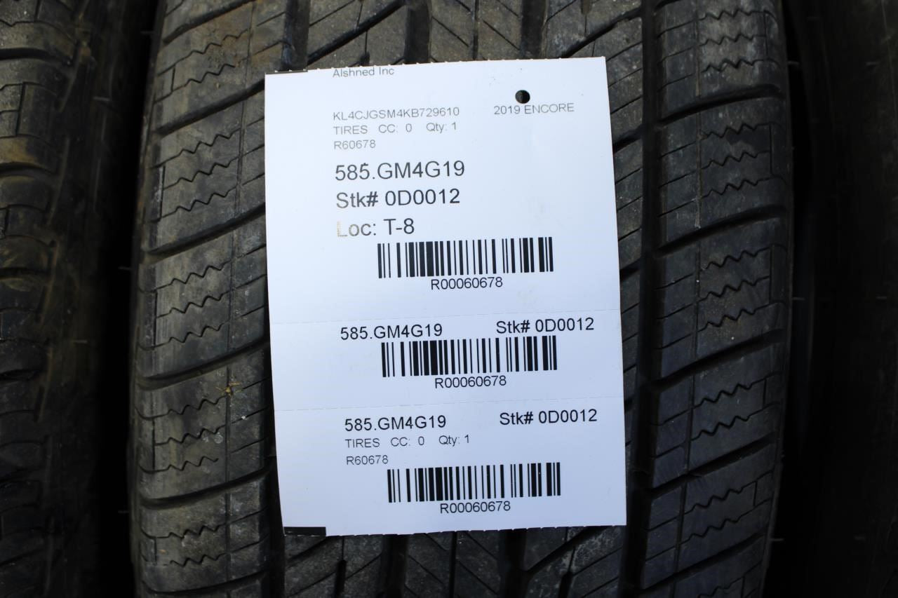 2022 Tire Uniroyal Tiger Paw Touring 215/55R18 95H Set of 4 R60678 *ReaD* - Alshned Auto Parts