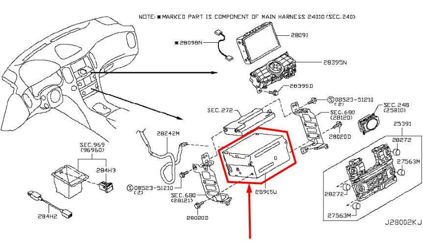 2016-2017 Infiniti QX50 Audio Radio CD Player Receiver 25915-9GE1B OEM - Alshned Auto Parts