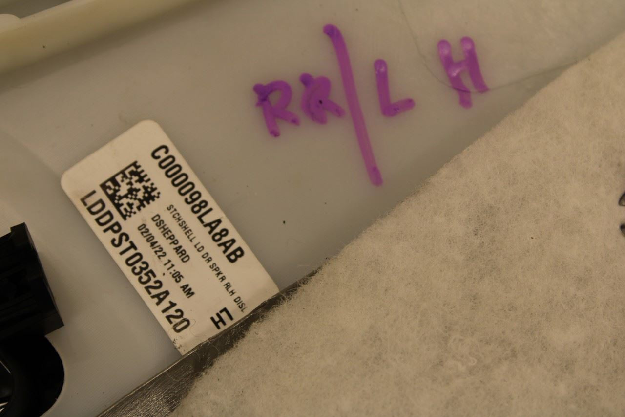 19-23 Dodge Charger GT AWD Rear Left Side Door Trim Panel 6RA412X9AC OEM *ReaD* - Alshned Auto Parts