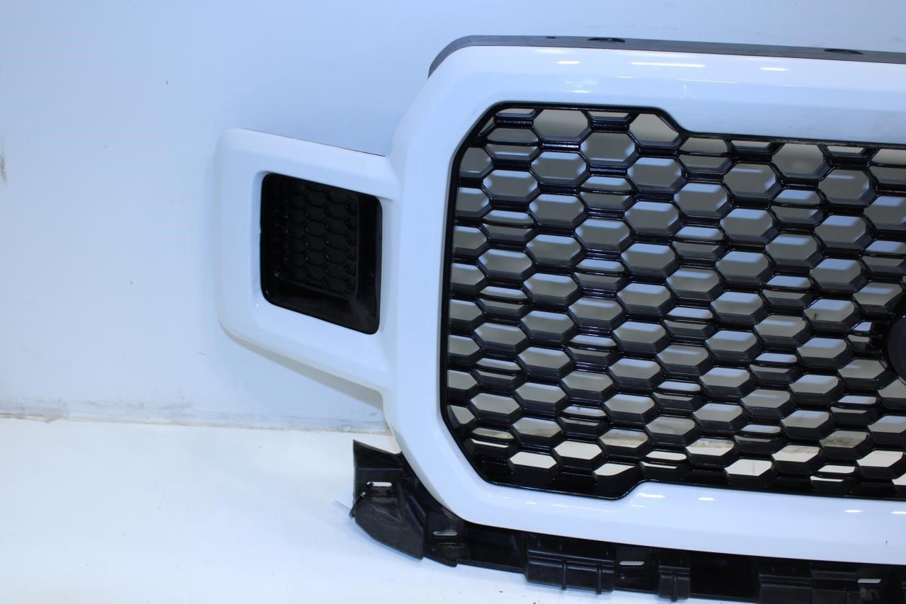 2018-2020 Ford F150 XL Front Bumper Radiator Grille w/ Emblem JL3Z-8200-SRPTM - Alshned Auto Parts