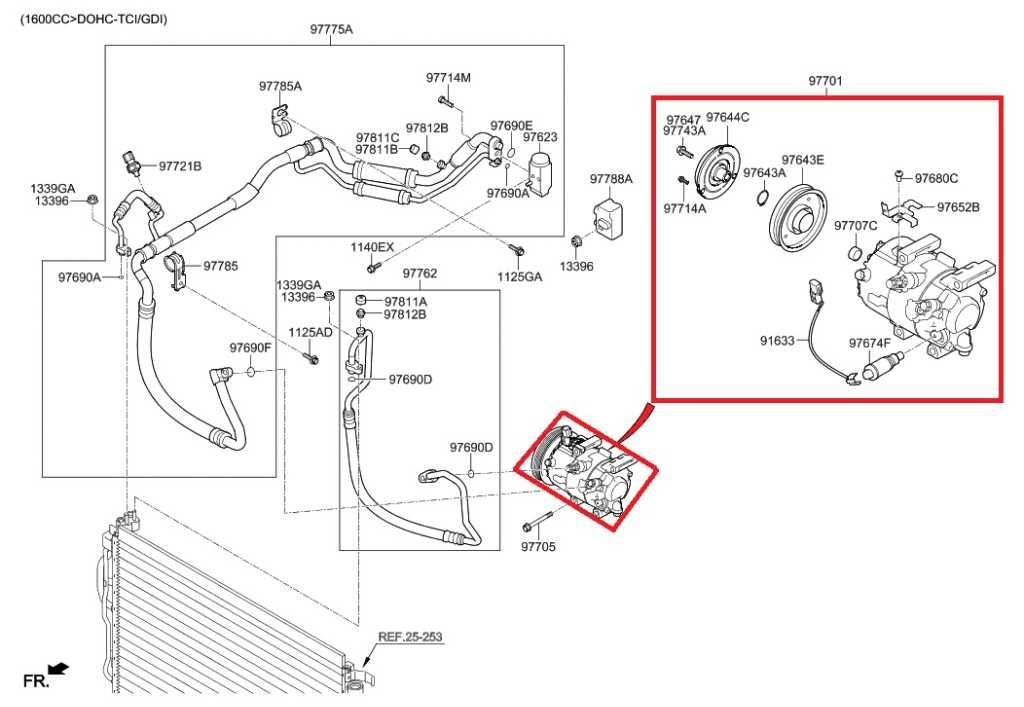 16-20 Hyundai Elantra Value Edition 2.0L AC Compressor Assembly 97701-F2100 OEM - Alshned Auto Parts