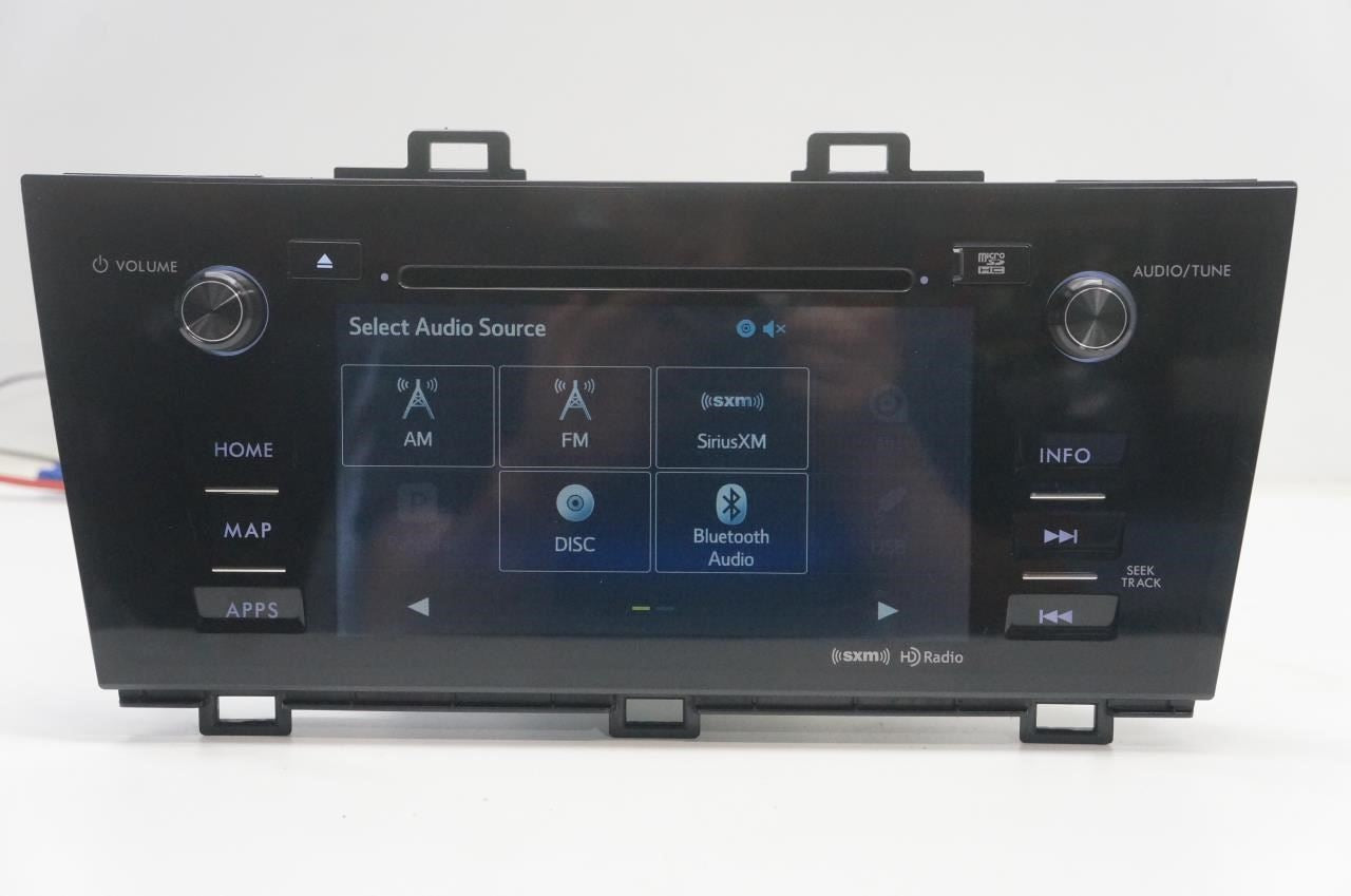 2016 Subaru Legacy Fujitsu Ten Navi Audio Radio CD Player Receiver with Display - Alshned Auto Parts