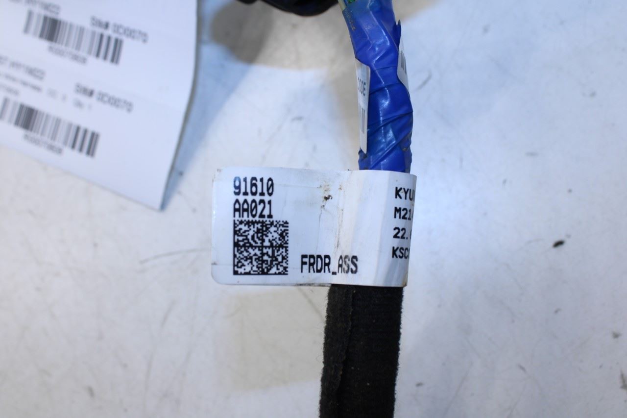 2021-2023 Hyundai Elantra SEL Front Right Side Door Wire Harness 91610-AA021 OEM - Alshned Auto Parts