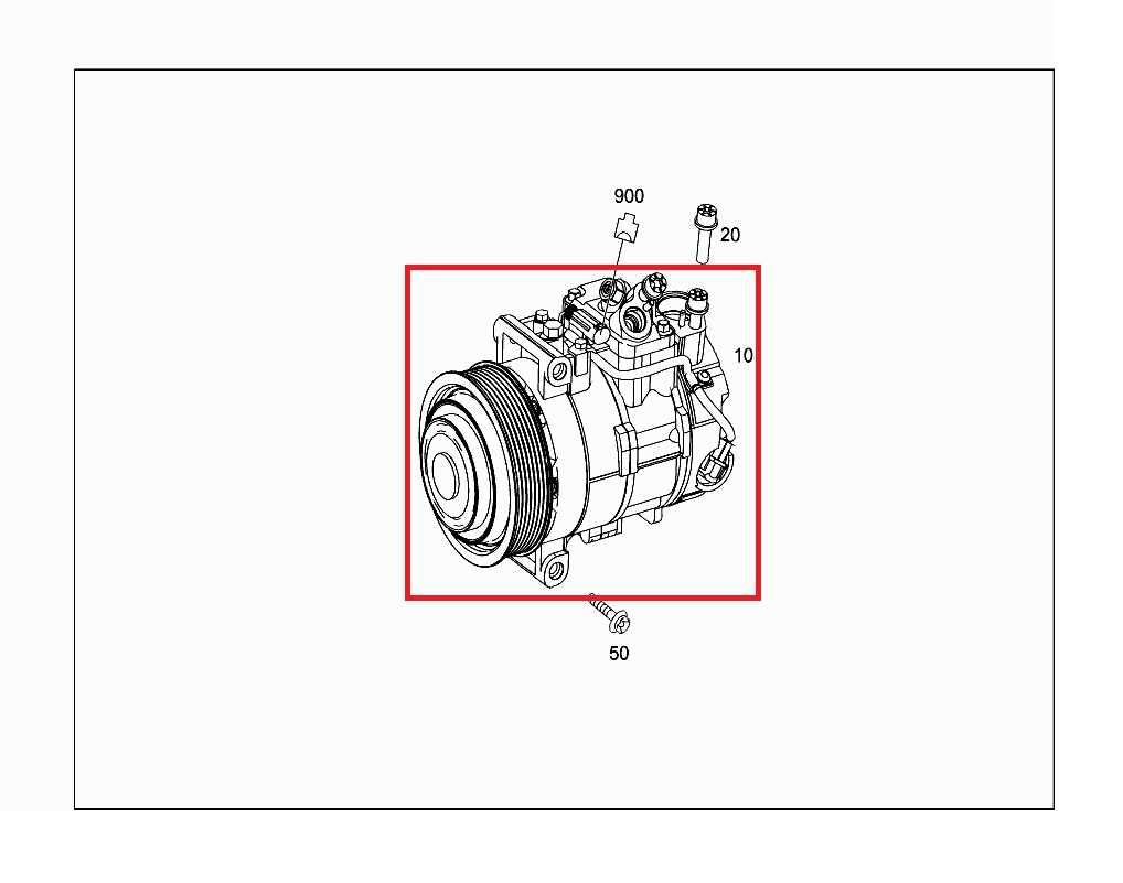 2008-2011 Mercedes-Benz C350 Sport 3.5L AC Refrigerant Compressor 0022303111 OEM - Alshned Auto Parts