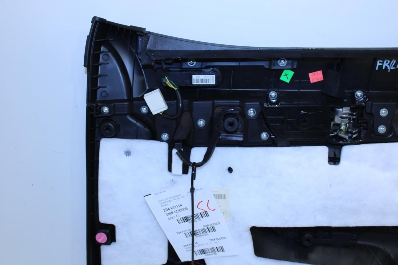 2014-2015 Kia Sorento Front Left Driver Side Door Trim Panel 82301-1U720AUS OEM - Alshned Auto Parts