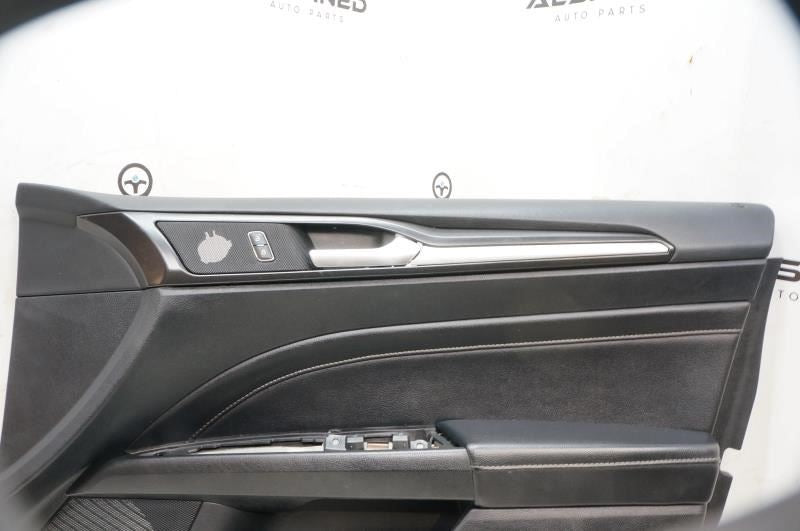 13-18 Ford Fusion Front Passenger Right Interior Door Panel DJS7314E072AAD OEM - Alshned Auto Parts