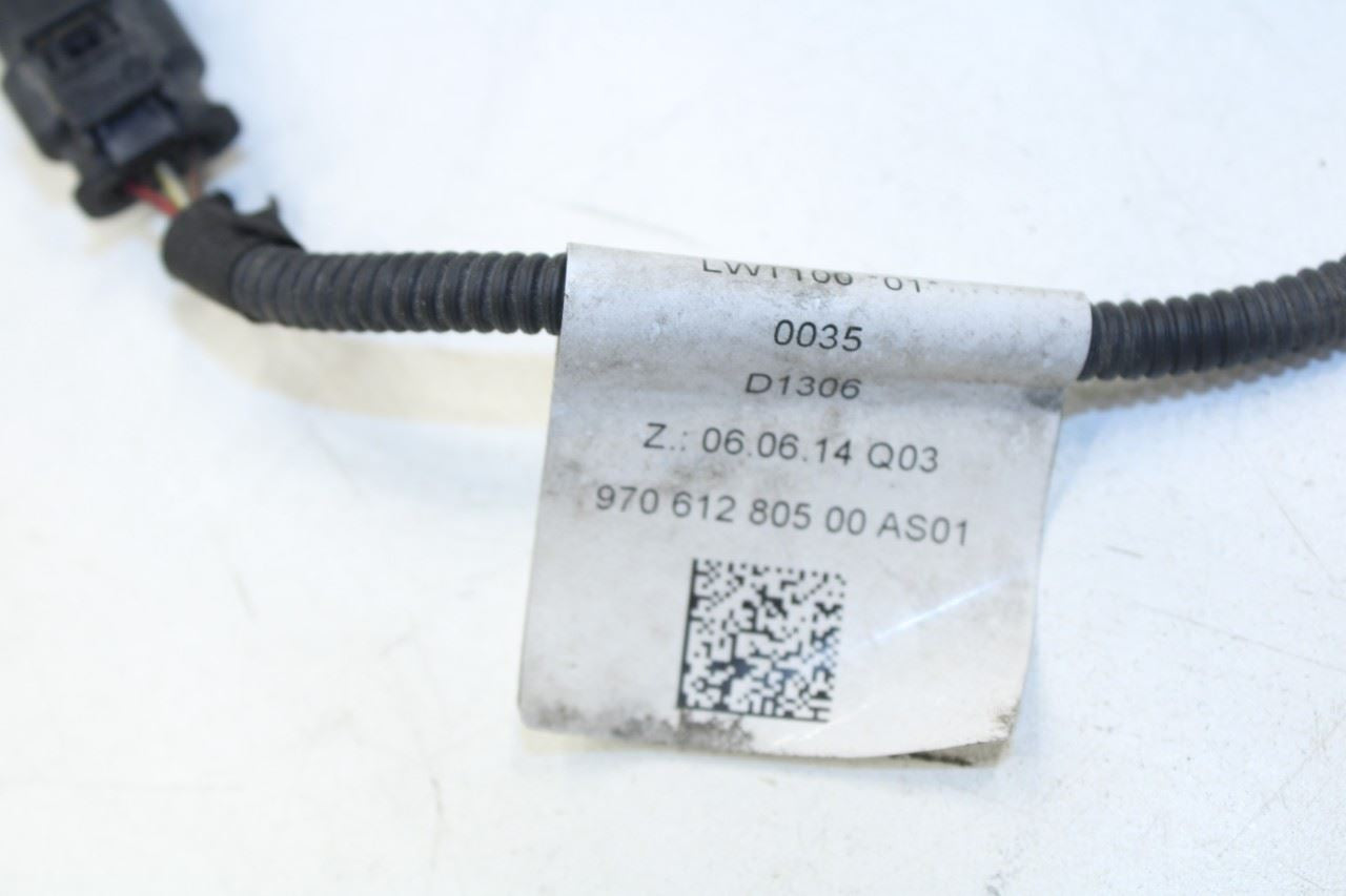 2010-16 Porsche Panamera Rear Bumper Wire Harness w/ Park Sensors 970-612-805-00 - Alshned Auto Parts