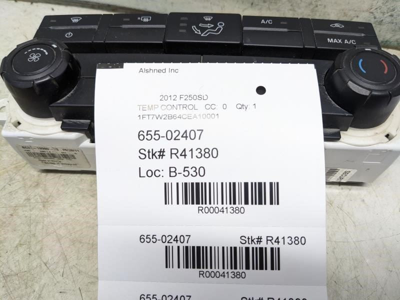 2011-2016 Ford F250SD AC Heater Temperature Climate Control BC3T-19980-FB OEM