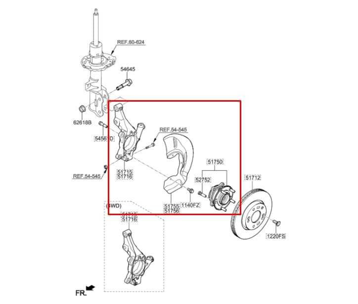 2015-2021 Hyundai Tucson Value Front Right Side Spindle Knuckle Hub 51716-D3000 - Alshned Auto Parts