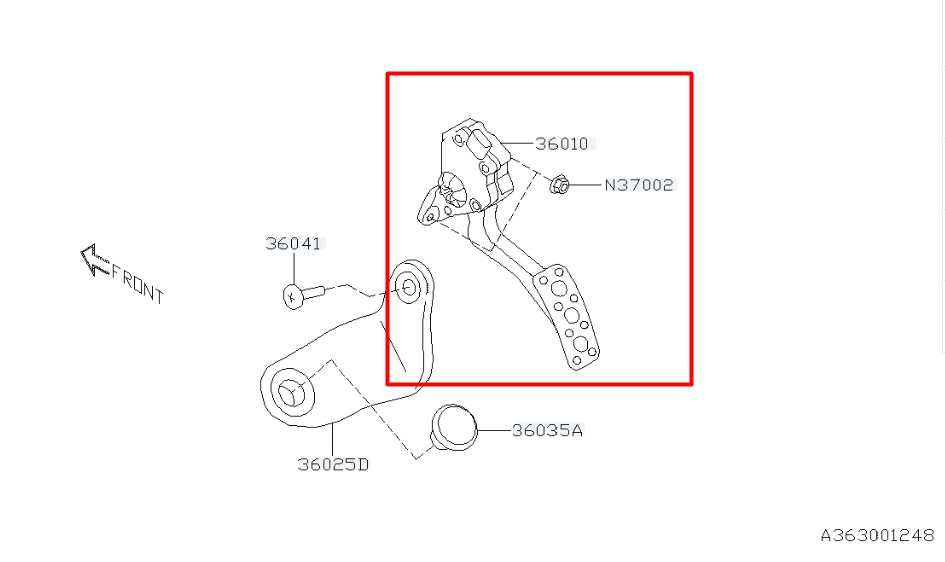 2015-21 Subaru WRX Premium 2.0L Accelerator Throttle Gas Pedal Sensor 36010FJ071 - Alshned Auto Parts